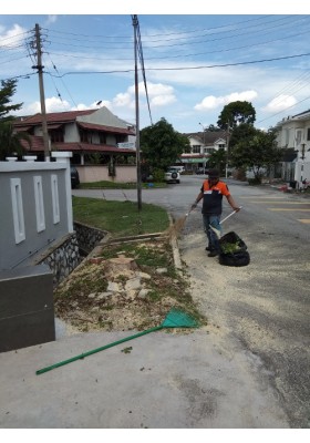 REMOVE TREE ROOTS / KELUARKAN AKAR POKOK / 删除树根, REMOVING TREE ROOTS, MENGELUARKAN AKAR POKOK, 除树根, 断树根